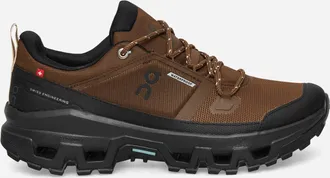 On Cloudrock Low WP Sneakers Earth / Black