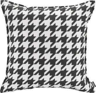 H.O.C.K. Dekokissen »Pictave« mit Hahnentritt-Muster, Kissenhülle mit Füllung, 1 Stück