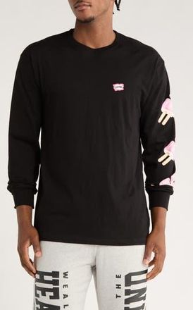Icecream Dollar Pop Long Sleeve Graphic T-Shirt in Black at Nordstrom Rack, Size Xx-Large