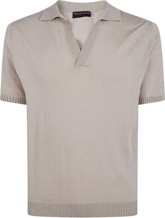 FILIPPO DE LAURENTIIS Short Sleeves Skipper Polo Shirt