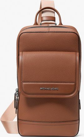 Michael Kors Jet Set Pebbled Leather Sling Pack