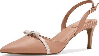 Bandolino Pracen Womens Shoes Medium Natural/White : 9.5 M, Synthetic