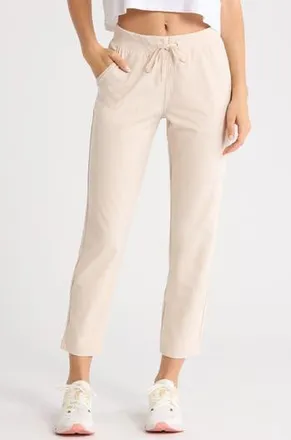Yogalicious Lux Side Pocket Straight Leg Joggers in Gray Morn at Nordstrom Rack, Size X-Large