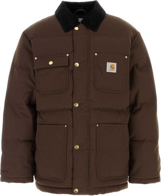 Carhartt Work in Progress Brown Logo Jacket