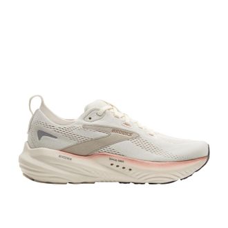 Brooks Womens Glycerin 22 Running Shoes In Coconut/chateau/rose