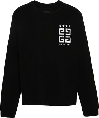 Givenchy 4G Stars cotton T-shirt - men - Cotton - S - Black