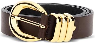 Federica Tosi Buckled Leather Belt