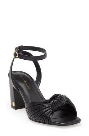 Tommy Hilfiger Sarifina Knotted Strap Sandal in Black at Nordstrom Rack, Size 5.5