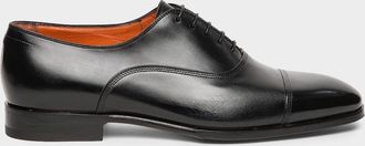 Santoni Men & apos;s Archier Leather Derbys