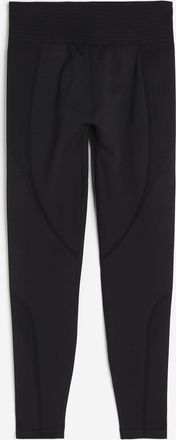 H&M DryMove Nahtlose Shaping-Sportleggings - Schwarz