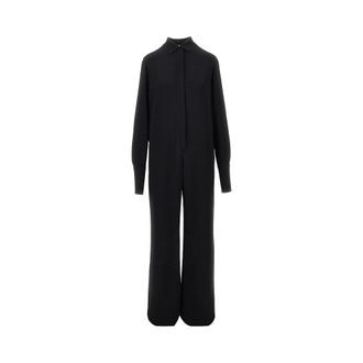 Fendi Silk cady jumpsuit Woman 40
