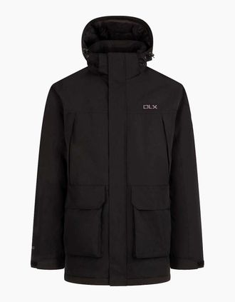 Trespass Mens Trespass Mens Mullan II DLX Jacket - Black - Size: 40/Regular