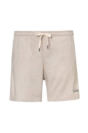 Palmacea Mens Linen Shorts In Sand
