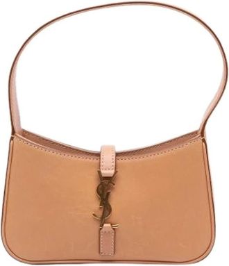 Saint Laurent Pre-owned Shoulder Bags, female, Beige, Size: ONE SIZE Pre-owned Vintage Shoulder Bag