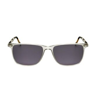 Hackett Mens Grey Rectangular Sunglasses HEBS264