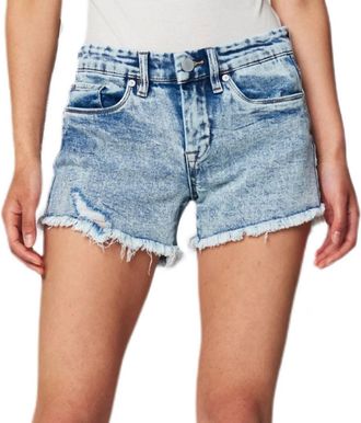 Blank NYC Astor Cut Off Denim Short In Blue