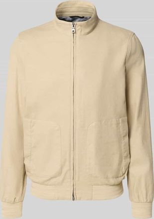 Geox Blouson mit Zweiwege-Rei&szlig;verschluss in Beige, Gr&ouml;&szlig;e XXXL