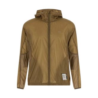SATISFY Training Jackets, male, Brown, M, Pertex Diamond Fuse Windbreaker