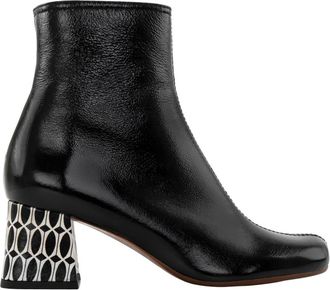 Chie Mihara Laarzen met hak - Dames - Schoenen - Zwart - Maat: 40 EU Leer