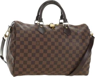 Louis Vuitton Borsa Pre-owned Damier Ebene - - Pre-owned - Donna - Marrone - ONE SIZE