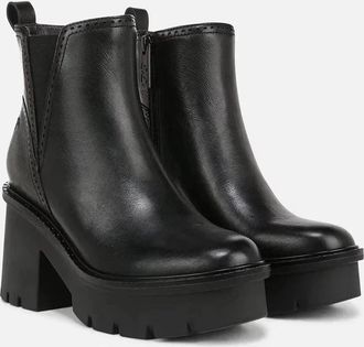 Naturalizer Quest J2381L1001 Boots Womens 9B Black Leather Ankle Bootie RHS8353