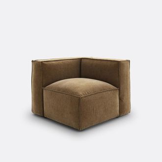 La Redoute Interieurs Modulaire hoek, vintage ribfluweel, Seven