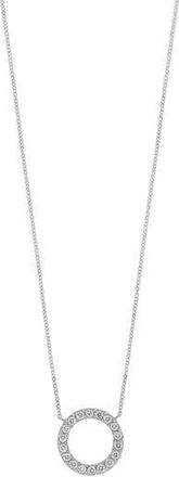 Bony Levy Diamond Circle Pendant Necklace in 18K White Gold at Nordstrom Rack