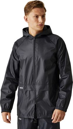 Regatta Kids Unisex Stormbreak Jacket (Waterproof & Windproof) (5-6) (Black)