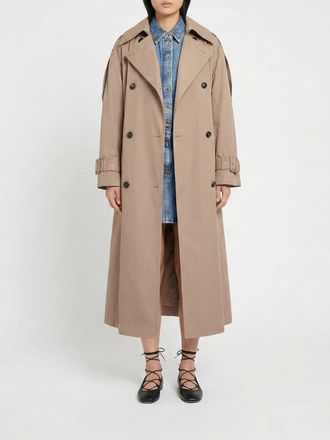 Sportmax Double-Breasted Trench Coat