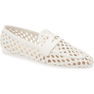 Stuart Weitzman Thea Penny Loafer in Cream at Nordstrom Rack, Size 7.5