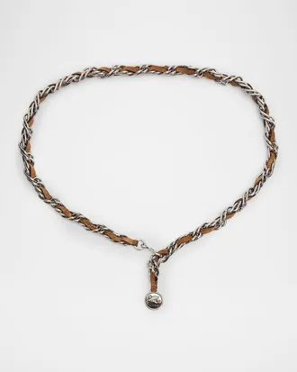 Etro Logo Chain Belt
