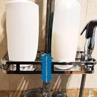 OEM Estante Rectangular Para Ducha, Bandeja De Almacenamiento Extra&iacute;ble, Soporte De Pl&aacute;stico, Accesorios De Cocina Para Ba&ntilde;o - Crezuo