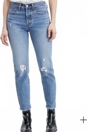Levi's Premium Wedgie Icon Jeans In Truth Unfolds Medium Wash
