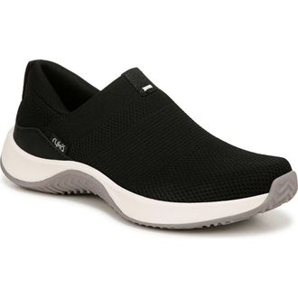 Ryk&auml; Encore Knit Sneaker in Black Gardenia at Nordstrom Rack, Size 10