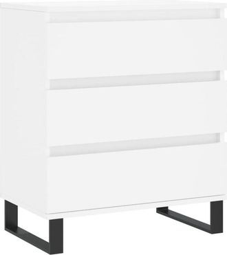 vidaXL Sideboard White 60x35x70 cm Engineered Wood Vidaxl