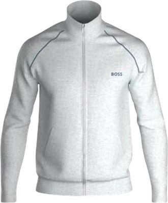 HUGO BOSS Hombre, Sudaderas, Blanco, Talla: S