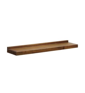 Moycor Estante de pared de madera marr&oacute;n anch. 115 cm