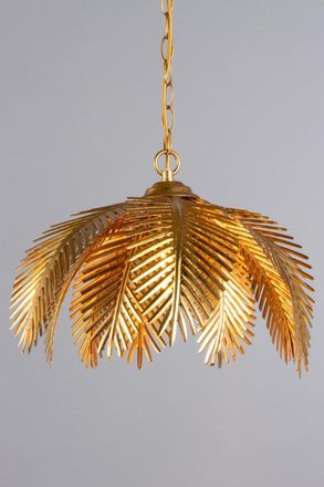 BHS Brookby Pendant Ceiling Light in Gold