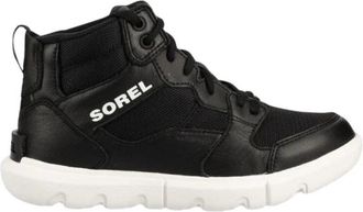 Sorel Explorer II - Dames - Sneakers - Zwart - 36 EU - Leer - Schoenen