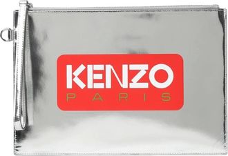 Kenzo Hombre, Bolsos, Gris, Talla: ONE Size