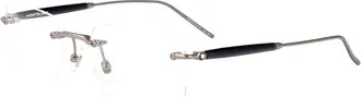 Montblanc Glasses, male, Gray, 55 MM, Optical Frame