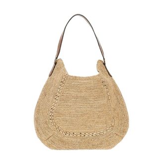 Ibeliv Tote Bags, female, Beige, Size: ONE SIZE Meva Tote Bag