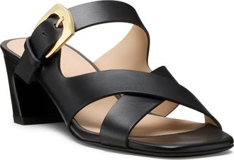 Stuart Weitzman Sai Slide 50 in Black at Nordstrom, Size 8.5