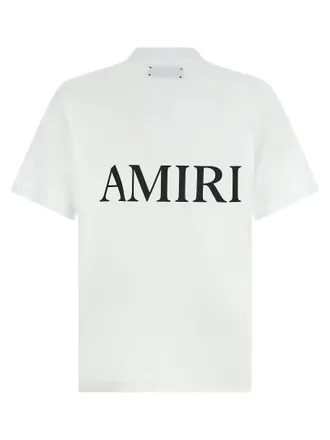 Amiri Logo-Print Cotton Jersey T-shirt - White