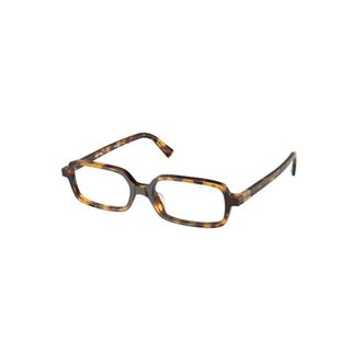 Miu Miu Glasses, female, Brown, Size: 51 MM Authentic Stylish Glasses with Top-notch Service