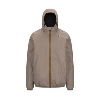 K-Way K-Way, Rain Jackets, male, Beige, Size: XL Le Vrai 4.0 Claude Warm Jacket