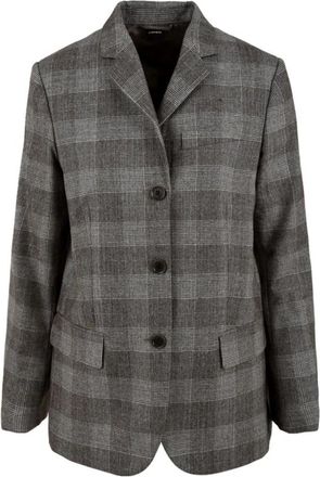 Aspesi 0902 L629 Jacket - Dames - Blazers - Grijs - M - Leer - Jassen