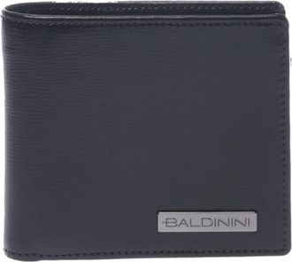 Baldinini Wallet in black palmellato leather - Heren - Portefeuilles - Zwart - ONE Size - Accessoires