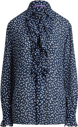 Ralph Lauren Collection Camicia Addison con stampa geometrica - Blu