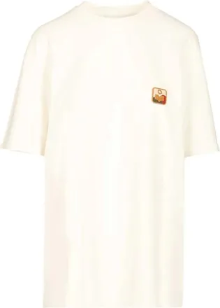 Isabel Marant Tops, Heren, Beige, M, Katoen, Hugo T-shirt
